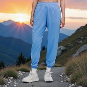 NWT LULULEMON Adapted State Perforated High Rise Jogger in Pool Party 8